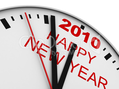 New Year's clock