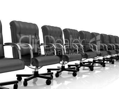 Office armchair set three