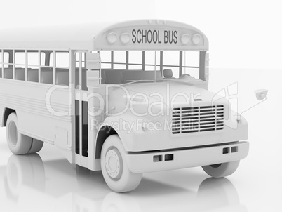 school bus a set three