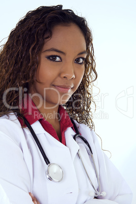 Young female doctor