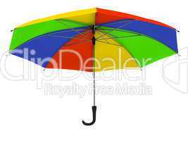 Colored umbrella