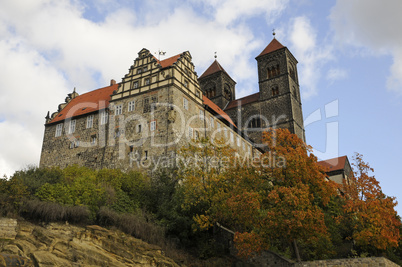 Schloss und Stiftskirche in Quedlinburg