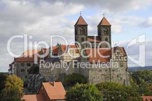 Schloss und Stiftskirche in Quedlinburg