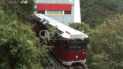 Peak Tram in Hong Kong