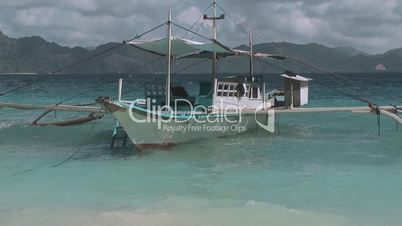 Traditional Philippines boat