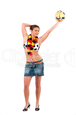 Sexy Fussballfan