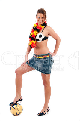 Sexy Fussballfan