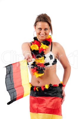 Sexy Fussballfan