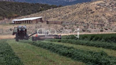 tractor and farm