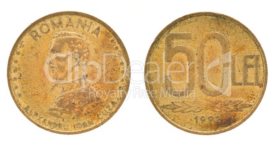 50 Leu - Romanian money