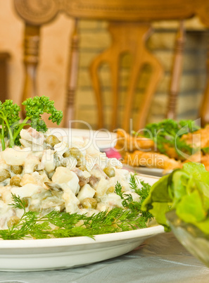 Banquet - Russian salad