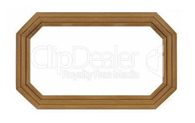 Octagonal wooden Frame for picture