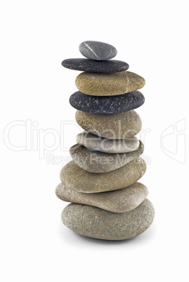 Stability - Balanced pebble stack