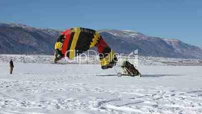 flying powered parachute