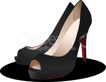 Fashion woman shoes