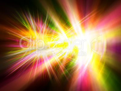 Bright spectrum flash