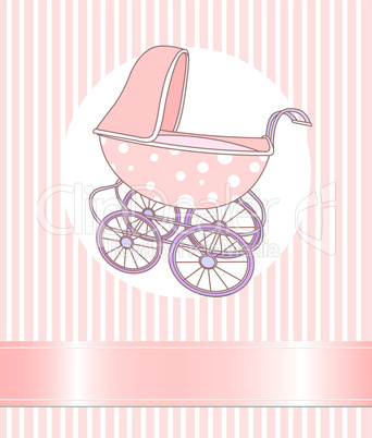 Baby Girl Carriage