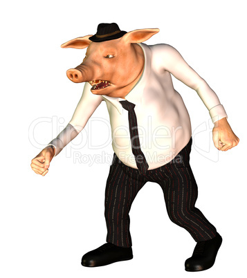 Business Schwein