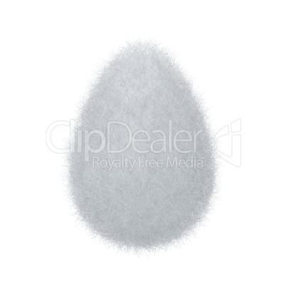 Egg from fur