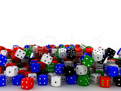 Playing dices