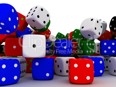 Playing dices