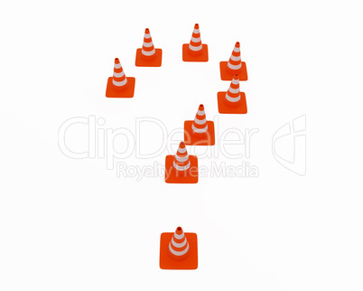 traffic cones