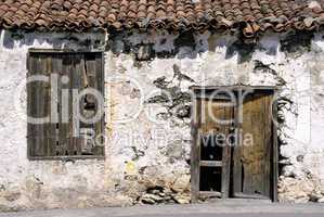 Verfallenes Haus in Buenavista Del Norte