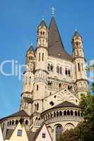 Great Saint Martin Church in Cologne