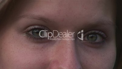 HD720p Augen von einer Frau