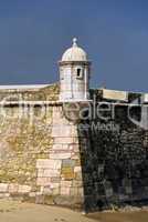 Wachtturm Forte Ponta da Bandeira in LAgos