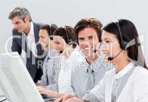 Self-assured customer service representatives