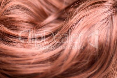 Abstract background from hair