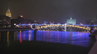Moskau bei Nacht