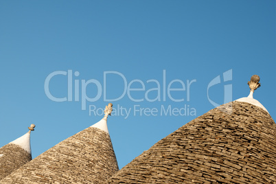 Alberobello, trulli roofs