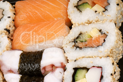 Sushi background