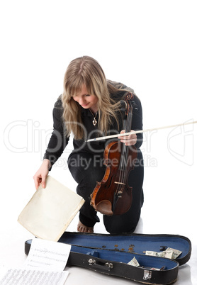 Street violinist