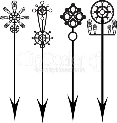 Arrows vector set