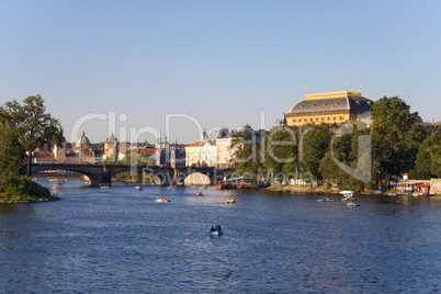 Prager Moldaubrücke