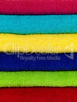 Colored Bathroom Towels