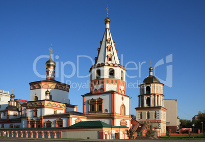 Orthodox Cathedral in Irkutsks