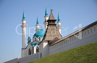 Kremlin wall in Kazan