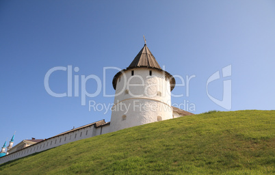 Kremlin wall in Kazan