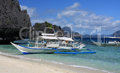 Traditional Philippines boat