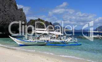 Traditional Philippines boat