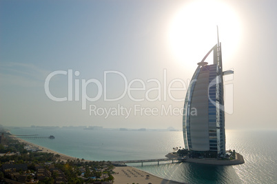DUBAI, UAE - AUGUST 27: The world's first seven stars luxury hot