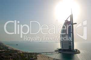 DUBAI, UAE - AUGUST 27: The world's first seven stars luxury hot