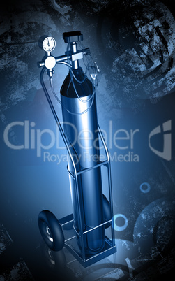 Oxygen cylinder