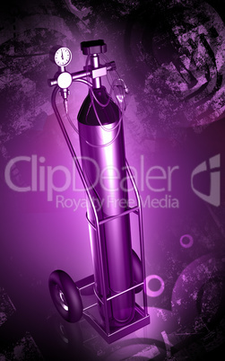 Oxygen cylinder