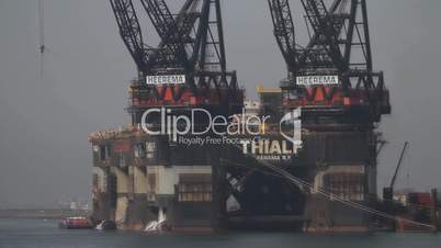 Thialf worlds biggest offshore crane vessel