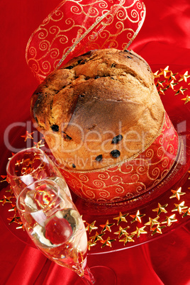 Panettone the italian Christmas cake